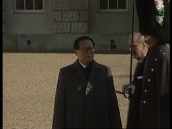 UK: LONDON: PRESIDENT ZEMIN RECEIVES STATE WELCOME News Clip