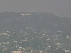 WS AERIAL ZO View of Downtown of Los Angeles / California, United States Stock Footage