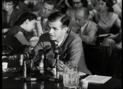 Universal Newsreel Outtakes: Hiss and Chambers News Clip