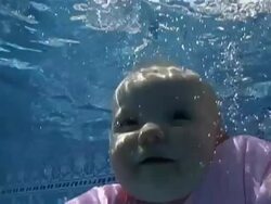 Water Baby! Stock Footage