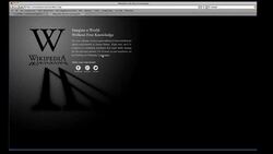 CLEAN: Wikipedia, Google protest Internet bills News Clip