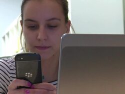 Blackberry General Views Stock Footage