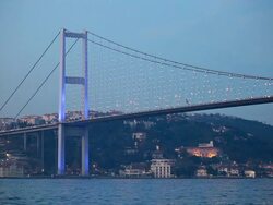 HD:Bosphorus Bridge, istanbul, TURKEY Stock Footage