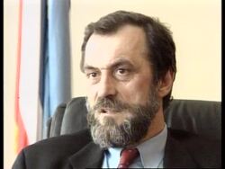 YUGOSLAVIA: DRASKOVIC PRESS BRIEFING News Clip