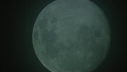 Craters cover the moon's surface. Stock Footage