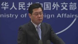 Spokesman says China opposes Russia sanctions; anger at US senators' meeting with Dalai Lama News Clip