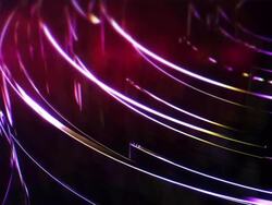 Cyclinders of Glass Rotating in the Light Stock Footage