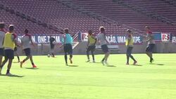 CLEAN : US Soccer team begins training for World Cup News Clip