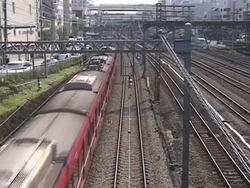 Mode of Japanese Public Transport, Electric Train Stock Footage