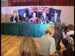 UK: CARE WORKERS RELEASED FROM YUGOSLAVIA ARRIVE News Clip