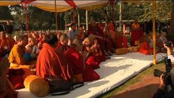 Dalai Lama attends first ever Global Buddhist Congregation Instructional Video