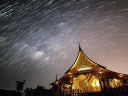 Sirindhorn Wararam Phu Prao Temple Stock Footage