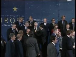 FINLAND: EU SUMMIT ON ILLEGAL IMMIGRATION &amp; ORGANIZED CRIME News Clip