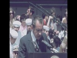 SYND 20 5 73 NIXON SPEECH ON ARMED FORCES DAY News Clip