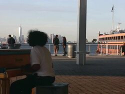 NYC's Most Scenic Transportation: The Staten Island Ferry Stock Footage