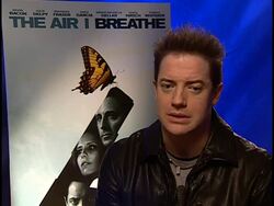 'The Air I Breathe' press junket Stock Footage