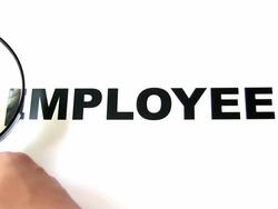 Magnifying Employee Stock Footage