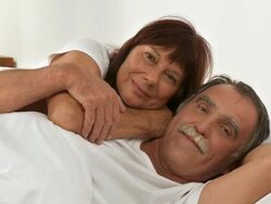 Senior Couple In The Morning Stock Footage