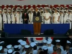 VOICED: Obama: one year since the election News Clip