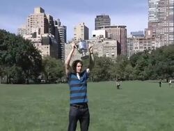 Andy Murray celebrating victory at US Open News Clip