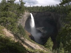 Helmcken Falls Stock Footage