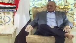 CLEAN: Saleh meets Obama counter-terrorism adviser: Yemen TV News Clip
