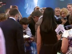 Daniel Craig at the Cowboys & Aliens UK Premiere at London England. (Footage by WireImage Video/Getty Images Entertainment Video) Stock Footage