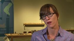 An exhibit at the Houston Center for Contemporary Craft features jewelry from more than 90 artists attempting to show the human cost of the immigration crisis. Depictions of violence, drug trafficking, religion, and money are highlighted. (Aug. 8) News Clip