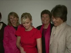 5th Anniversary of the Avon Comprehensive Breast Center Stock Footage