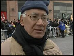 Pro Tibet demo outside Chinese mission in New York News Clip