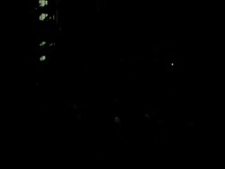 SYND 18-8-71 PEOPLE PROTEST OUTSIDE THE HOTEL WHERE PRESIDENT NIXON IS GIVING AN ADDRESS News Clip