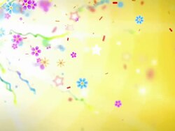 Fun Celebration Background - Side Glow Party Yellow (Full HD) Stock Footage