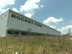 Rockets at Lyndon B Johnson space centre News Clip