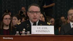 Trump Call Transcript Viewed as 'Sensitive' by NSC, Says Vindman News Clip