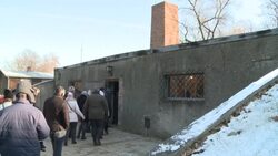 CLEAN : Auschwitz Birkenau perpares for Merkel's visit News Clip