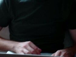 Young Couple Set Up Wireless Modem in New Apartment Stock Footage