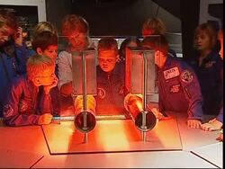 Children visit Europe's first permanent space exhibition. News Clip