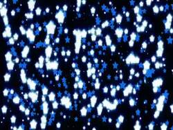 Star Flow Blue Stock Footage