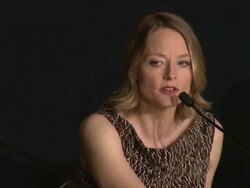 INTERVIEW: Jodie Foster on the lack of female directors in mainstream films, her perception, the change of attitudes at the The Beaver Press Conference: 64th Cannes Film Festival at Cannes . (Footage by WireImage Video/GettyImages) Stock Footage