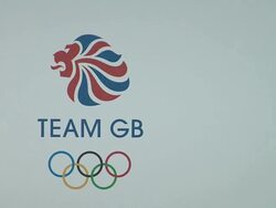 ATMOSPHERE: Team GB Medal Winners Press Conference: Mo Farah, Olympic Gold Medalist 5000M and 10,000M at Olympic Park on August 12, 2012 in London, England (Footage by Getty Images) Stock Footage
