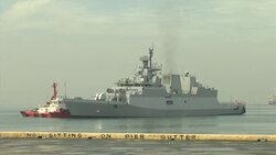 Indian Navy warships dock in Manila harbour on goodwill visit News Clip