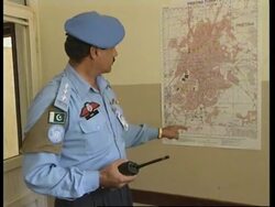 KOSOVO: PRISTINA: UN POLICE TAKE UP THEIR POSTS News Clip