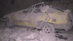 Syria Russian Airstrike Aftermath News Clip