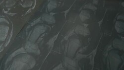 Doctor reading MRI film result Stock Footage