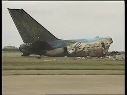 File of October 2000 Singapore Airlines Crash News Clip