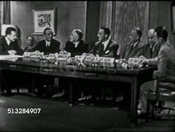 1952: THE CANDIDATES: Angled WS Candidates, anchor David Brinkley SOT why do people talk about Barley's age, MS Vice President Albin Barkley saying he's 74, so what, time they elected a president his age. MS Brinkley FG, Barkley & Kefauver laughing. Instructional Video