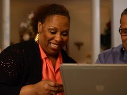 Purchasing Online - Close Up Shot Stock Footage