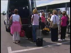 Pilgrims gather at airport ahead of Pope's visit to Holy Land News Clip