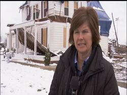 Nearly every home in Marysville, Indiana was destroyed or so badly damaged, all of them may have to be torn down.  The wide scale damage raises an emotional question.  Is it worth rebuilding a place that's so small and suffered so badly? News Clip