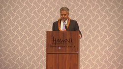 Hawaiian Governor greets Japanese PM Abe Instructional Video